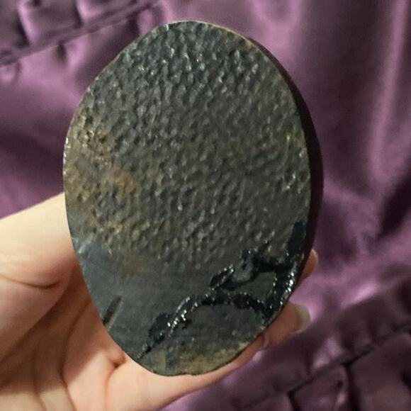 Blessed Virgin Mother Mary Baby Jesus VINTAGE Hand Carved Wood Sculpture 5" - Picture 10 of 10